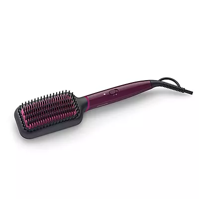 Hair Streightner Brush E Handy Philips 0730 BHH 00 Kera Shine Black, Magenta BHH730/00